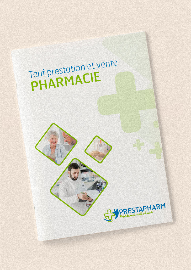 Livret Prestapharm Identité visuelle 